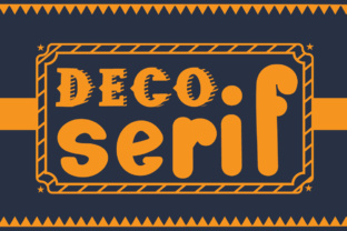 Download Deco Serif - Deco Collection