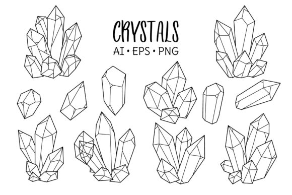 Download Crystals, Gems, Minerals - Crystals Collection