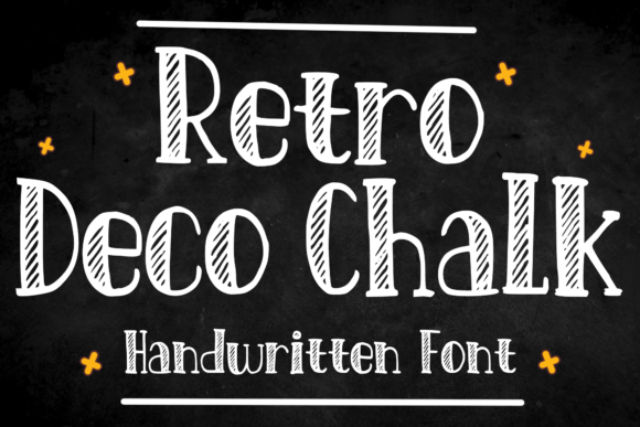 Download Retro Deco Chalk - Deco Collection