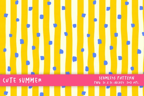 Download Cute Summer Yellow Striped Background - Yellow Collection