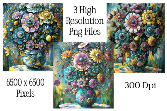 Download Patchwork Purple / Yellow Flower Prints - Yellow Collection