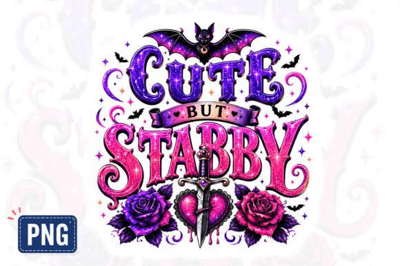 Download Cute but Stabby Halloween PNG - Premium Resources