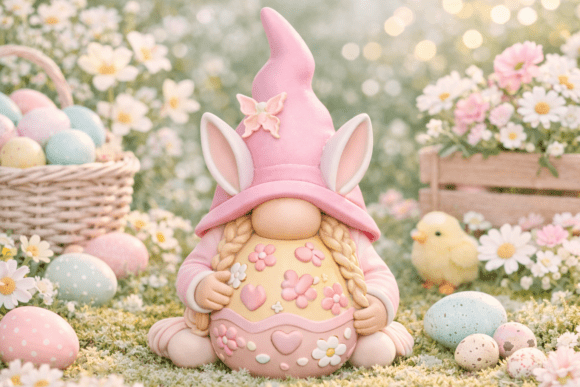 Download Easter Bunny Gnome - Premium Resources